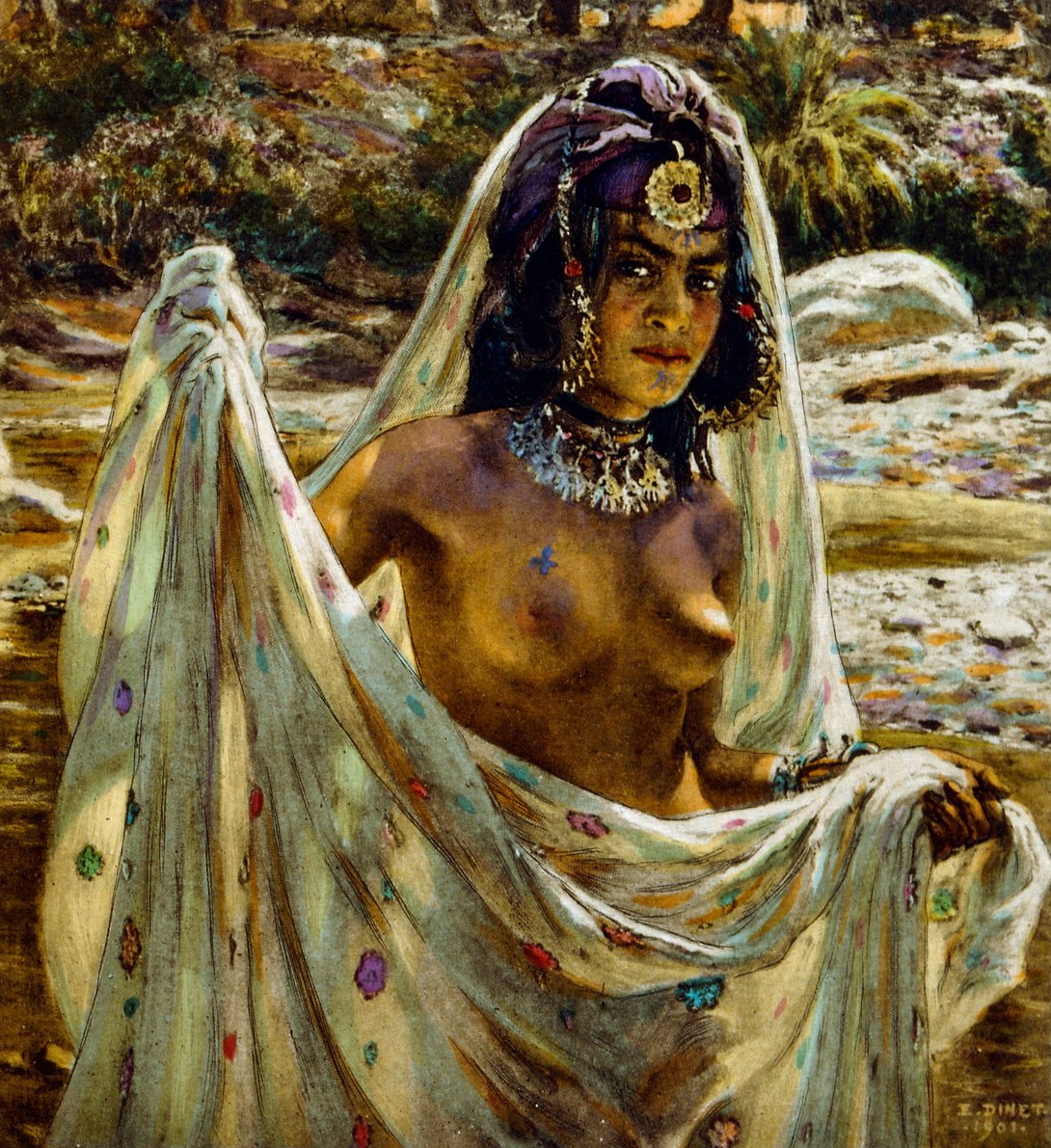 Bagnante nel palmeto 2